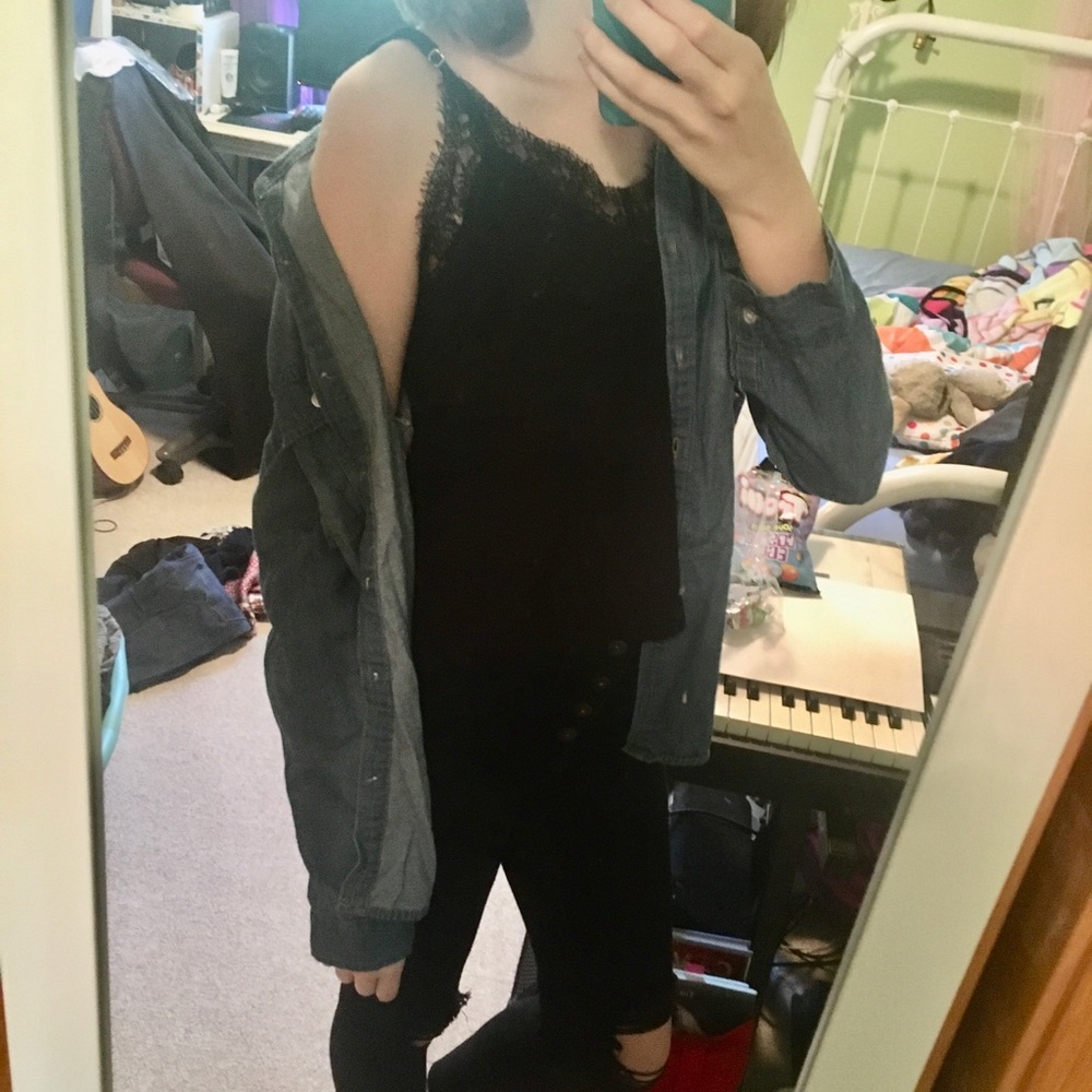 Denim Flannel
